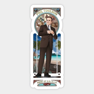 Art Nouveau - The Director Sticker